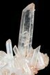 Tangerine Quartz Crystal Cluster - Madagascar #48548-2